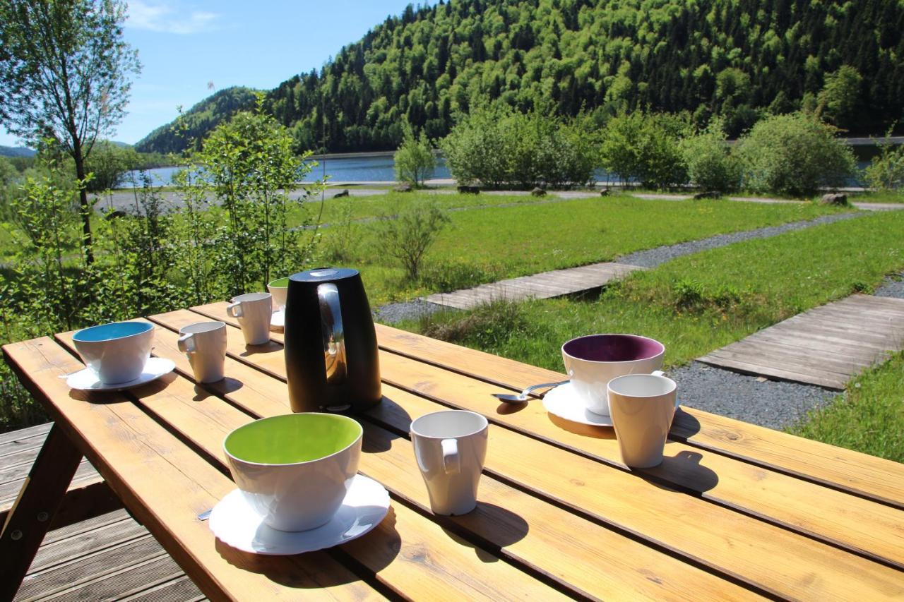 Camping Des Lacs*** Villa Celles-sur-Plaine Luaran gambar